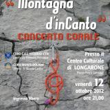 Manifesto di "Montagna d´inCanto" a Longarone 